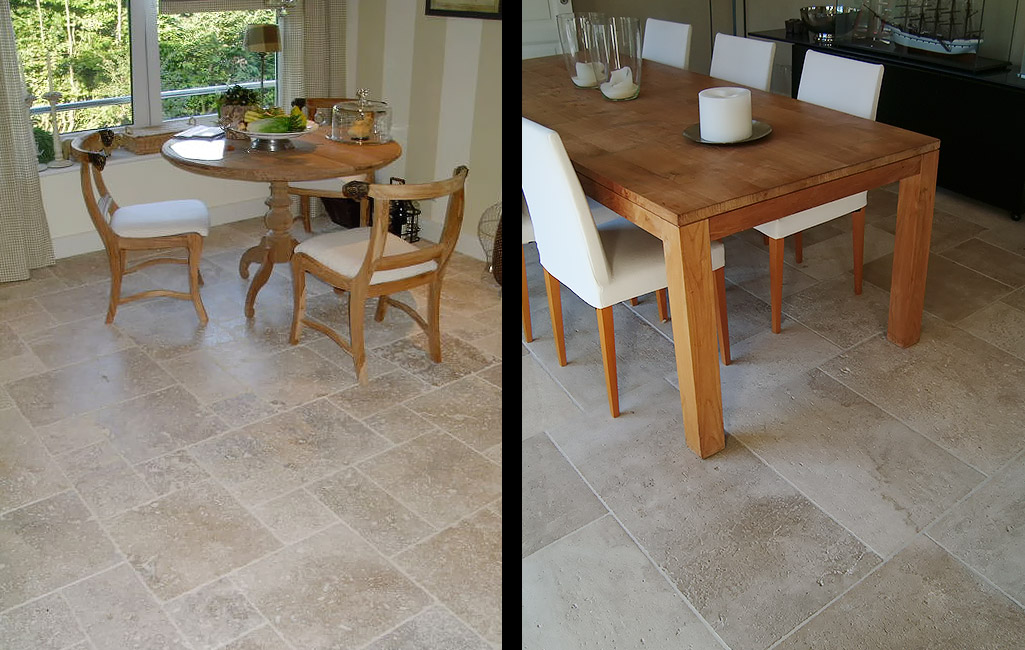Naturstein & antike Fliesen für Ihr Esszimmer von topceramic+stone