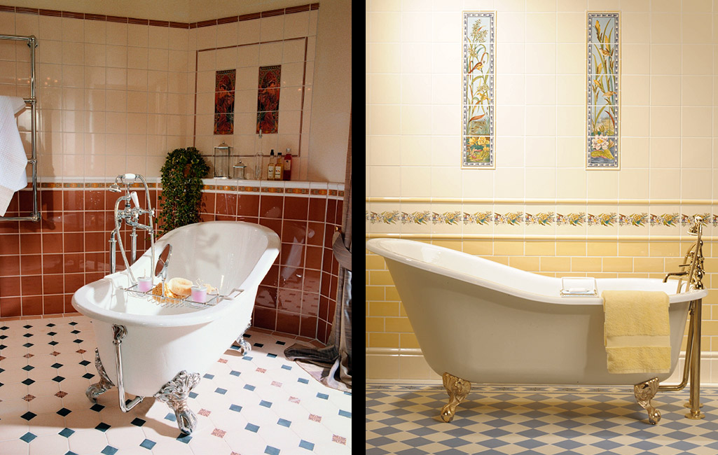 Victorianische- & Jugendstilfliesen von topceramic+stone